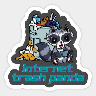 Internet Trash Panda - Raccoon Sticker